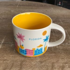 Starbucks Florida You Are Here Collection 14 Ounce Ceramic Mug